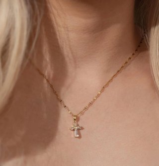 Collar Cruz Circonitas.