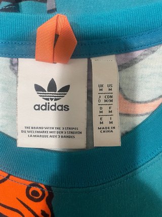 Camiseta Adidas Estampada Multicolor
