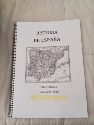 Apuntes Historia de España 2°Bach