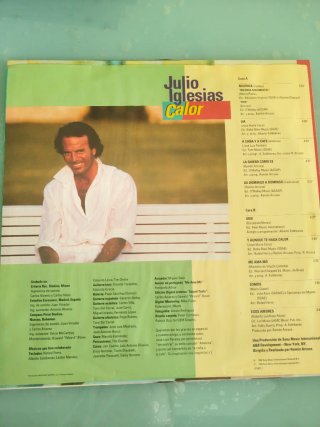 Vinilo Julio Iglesias Calor