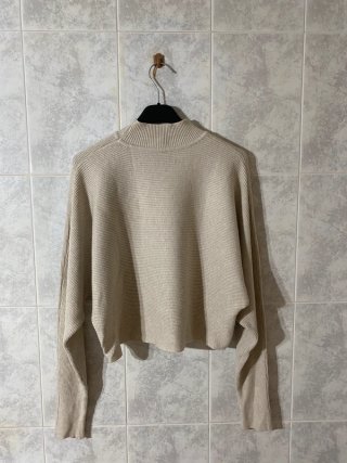 Jersey murciélago canalé M/L Suéter