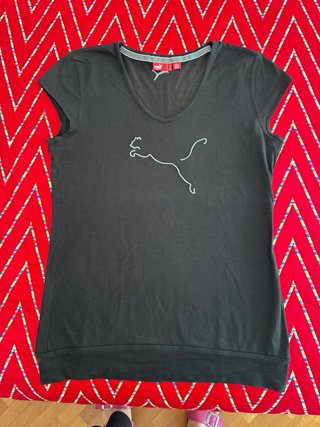 Maglietta Puma Nera Donna