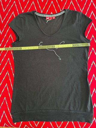 Maglietta Puma Nera Donna