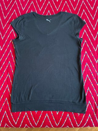 Maglietta Puma Nera Donna