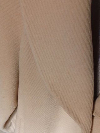 Abrigo crema talla 44