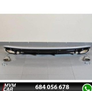 Difusor Trasero Audi Q7 2016 SLine Look RSQ7 ABS