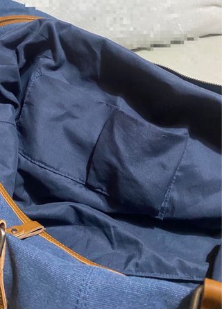 2 Bolsas de viaje MR Wonderfull azul y marrón