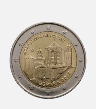 Moneda 2 euros conmemorativa España 2026