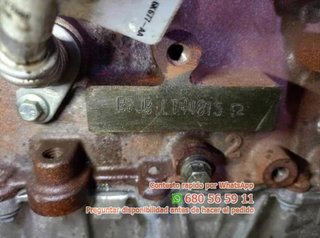 Rectp5099517 b7jb motor completo ford pu Ref:16918