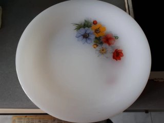 Vajilla Arcopal Flores 12 Platos + 3 Fuentes