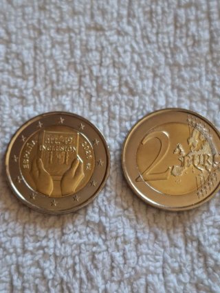 Moneda 2€ España 2026 Inclusión