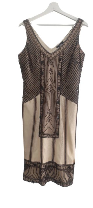 Vestido de fiesta con pedrería