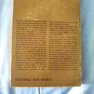 Cuentos fantásticos de Hoffmann