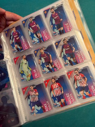 Album Topps Crystal Champions 2019/2020 y 2018/19