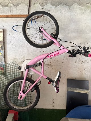 Bicicleta niña 16 rosa