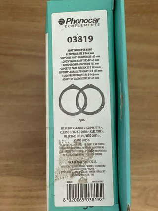 Adaptadores Altavoces Phonocar 03819 Mercedes