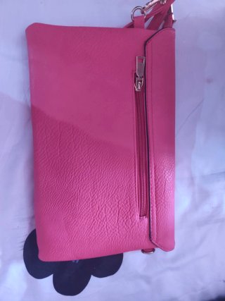 Bolso de vestir fucsia