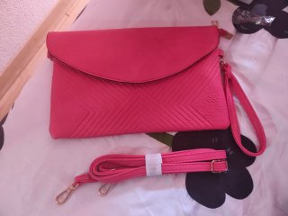 Bolso de vestir fucsia