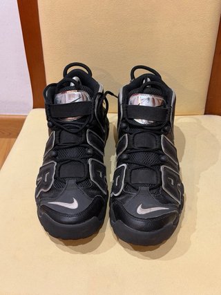 Nike Air More Uptempo 96 Negro Plata