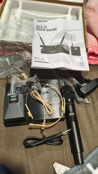 Shure QLXD4 Receptor Inalámbrico Negro