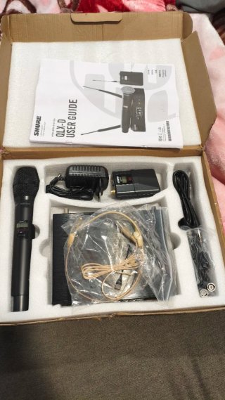 Shure QLXD4 Receptor Inalámbrico Negro
