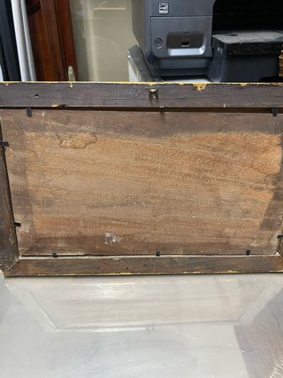 Cuadro antiguo barco