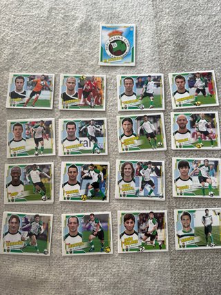 Lote cromos Racing 2010-2011