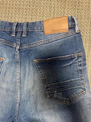 Pantalón corto vaquero niño Springfield Talla M