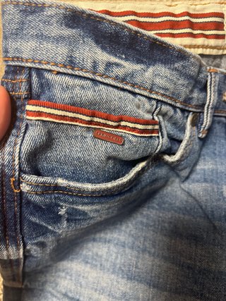 Pantalón corto vaquero niño Springfield Talla M