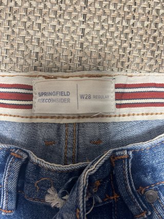 Pantalón corto vaquero niño Springfield Talla M