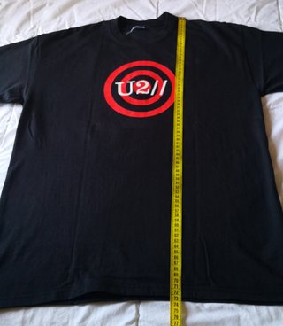 Camiseta U2 European Tour 2005 Negra