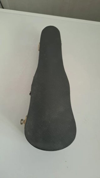 Violín miniatura con estuche