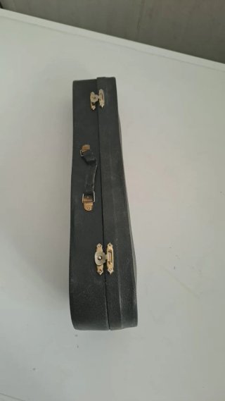 Violín miniatura con estuche