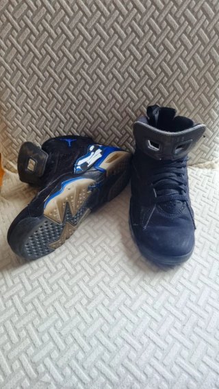 Zapatillas Nike Jordan niño negro/azul