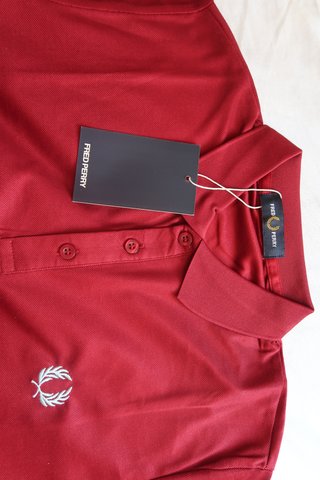 Polo Fred Perry Talla M Rojo