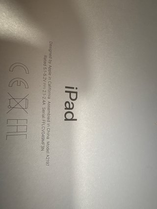 Apple iPad A2197 7ª Gen Blanco