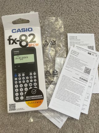 Calculadora Científica Casio fx-82SPCWIberiaNUEVA