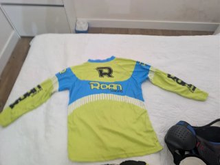 Conjunto Motocross + Botas + Protección