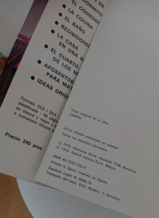 Revista antigua Decoración Chimeneas