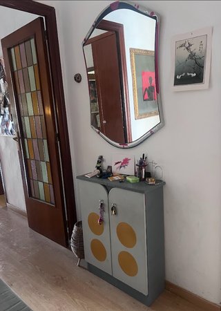 Espejo Vintage Pintado a Mano