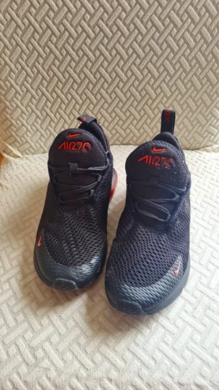 Zapatillas Nike Air Max niño negro-rojo