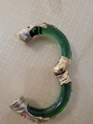 Pulsera Mujer Jade y Oro