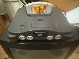 Nintendo 64 + Transfer Pak + Blast Corps (Testada)
