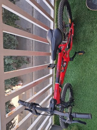 Bicicleta Rockrider ST900 Infantil Roja