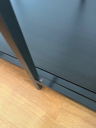 Mesa nido cristal y metal IKEA VITTSJÖ