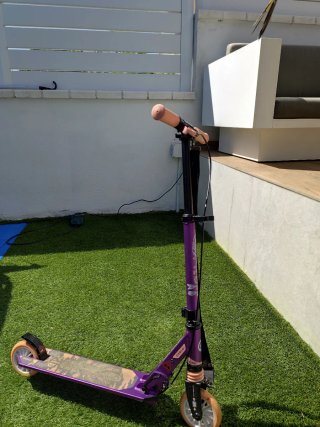 Patinete Oxelo MID5 morado
