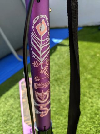Patinete Oxelo MID5 morado