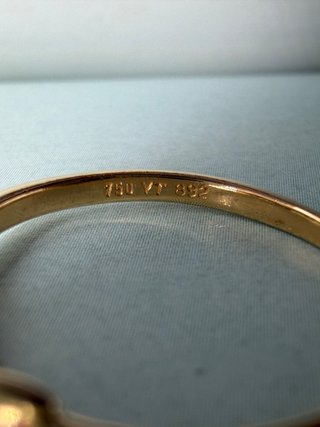 Anillo Oro 18K Trenzado