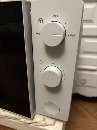 Microondas blanco ikea funciona perfectamente