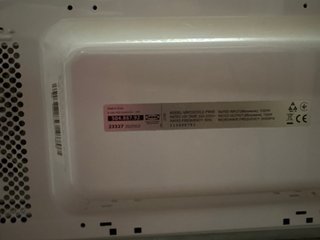Microondas blanco ikea funciona perfectamente